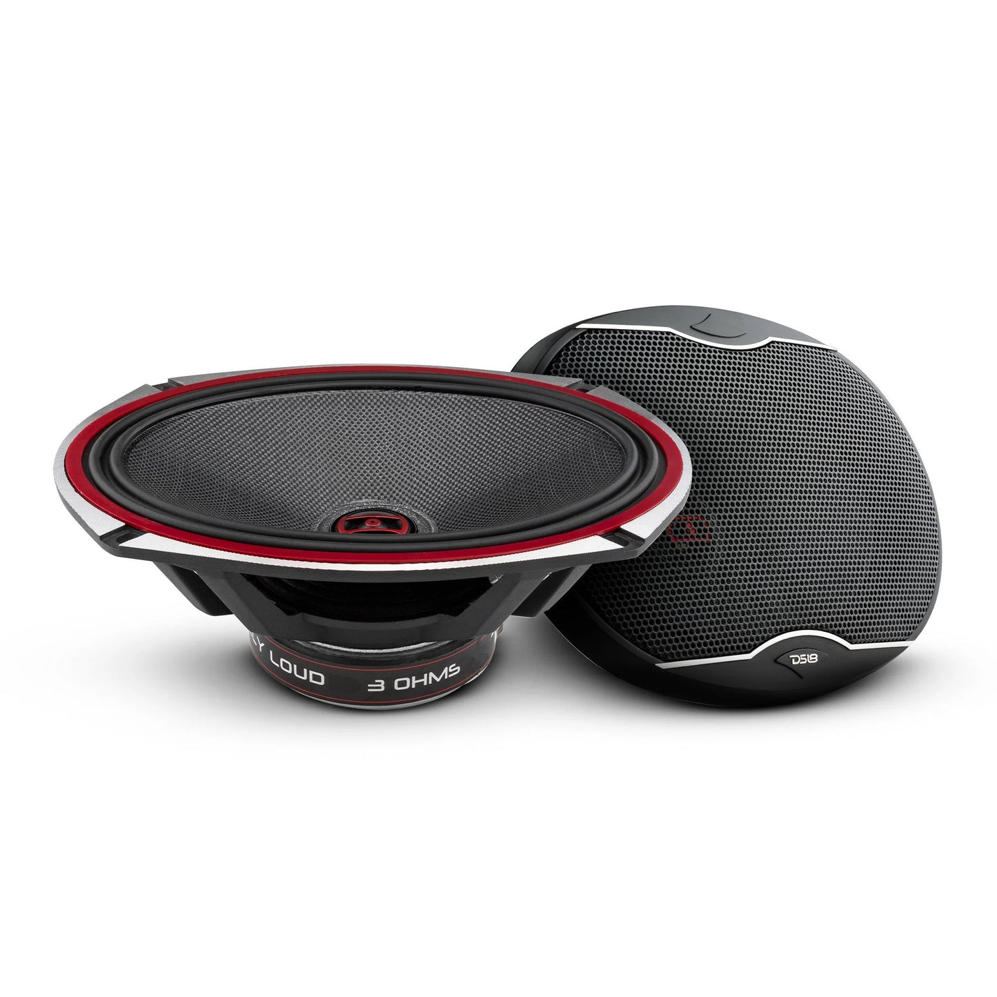DS18 EXL 6x9" 2-Way Coaxial Speaker with Fiber Glass Cone | 160W RMS 3-Ohm