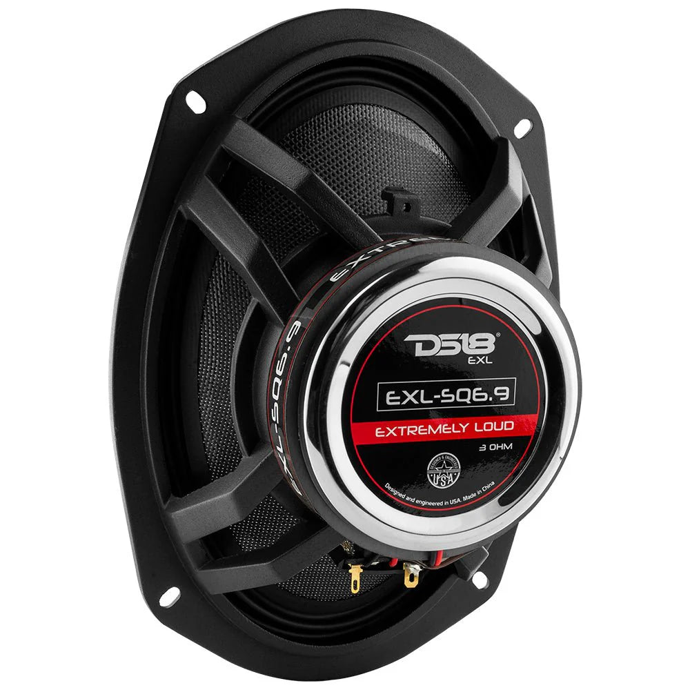 DS18 EXL 6x9" 2-Way Coaxial Speaker with Fiber Glass Cone | 160W RMS 3-Ohm