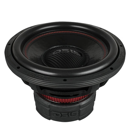 DS18 EXL 12” Subwoofer Dual Stack with Reinforced Cone 1500 Watts RMS 3" Dvc 4-Ohm