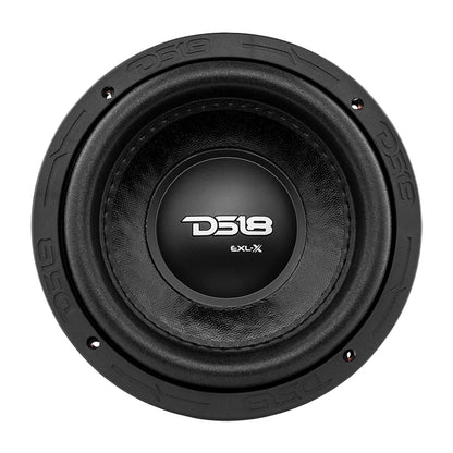 DS18 EXL-X 6.5" Subwoofer 400 Watts Rms DVC 2 or 4-Ohms