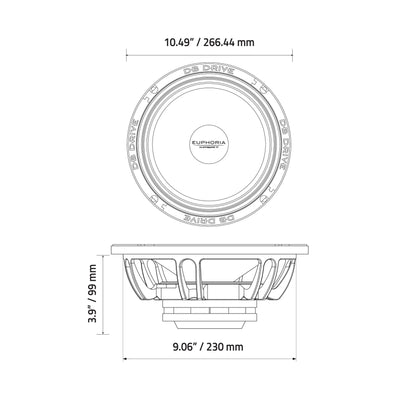 DB Drive Euphoria EXM10N 10" Xpert MidRange