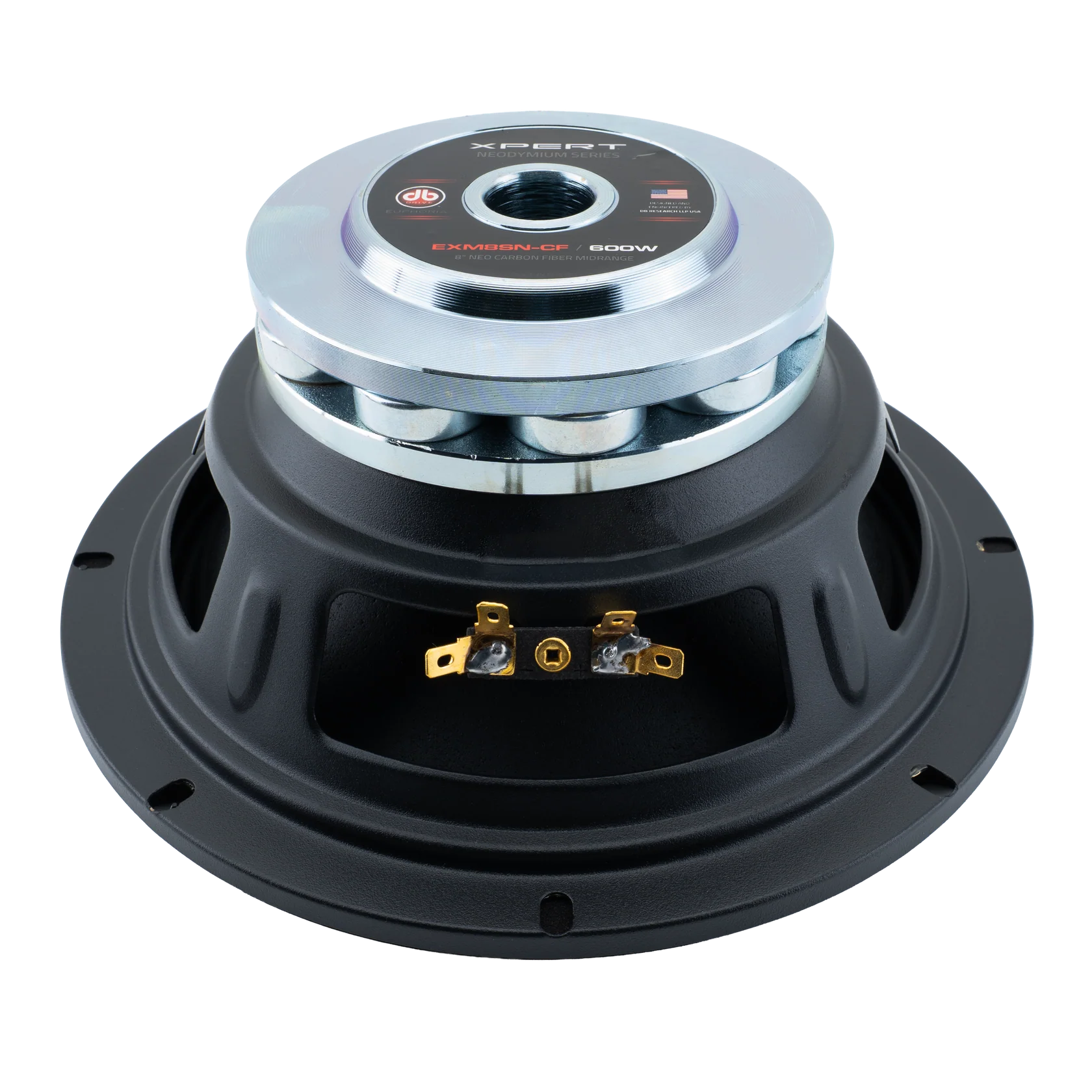 DB Drive Euphoria EXM8SN-CF 8" Stamped Basket Carbon Fiber MidRange