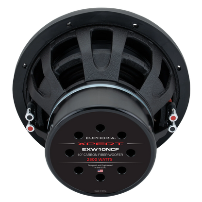 Euphoria Xpert EXW10NCF : 10" NEO Carbon Fiber Woofer