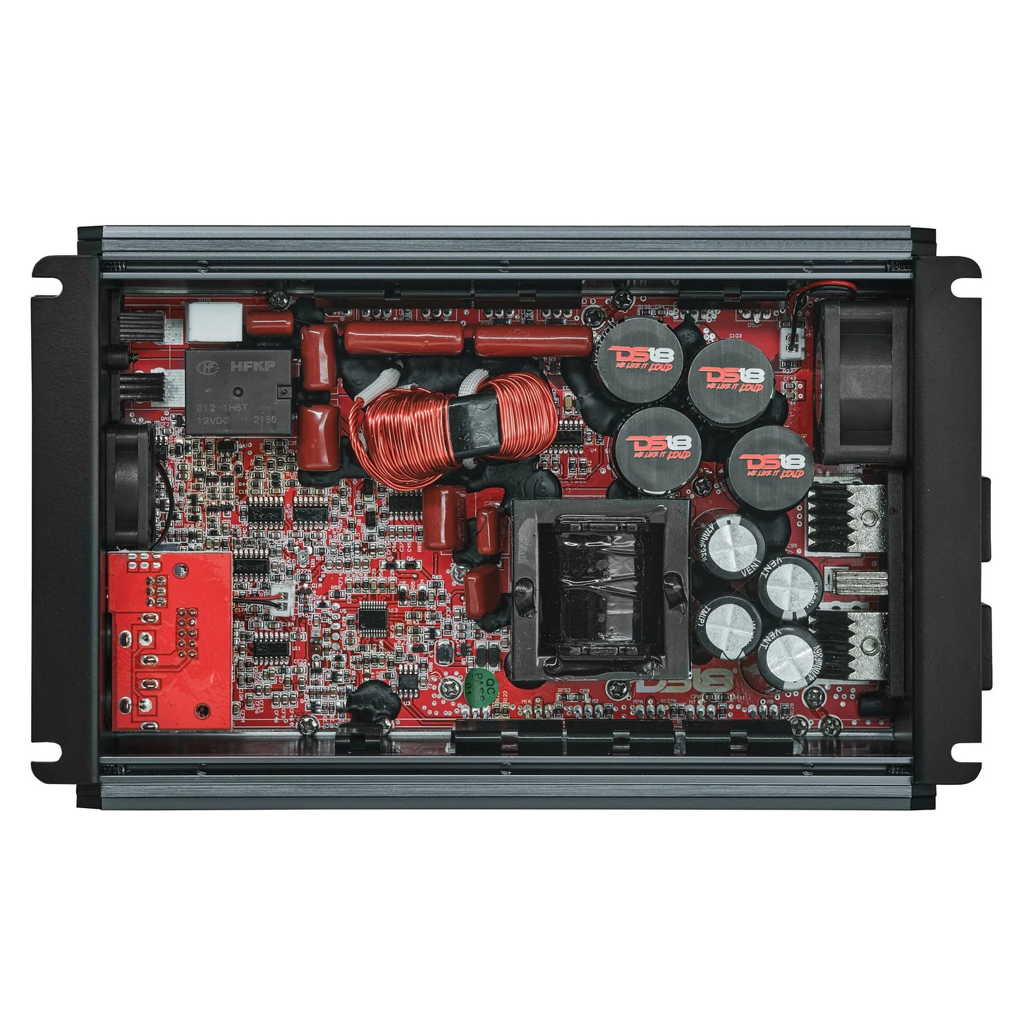 DS18 FRP-2.5K Class D Full Range 2500W RMS 1-channel Amplifier