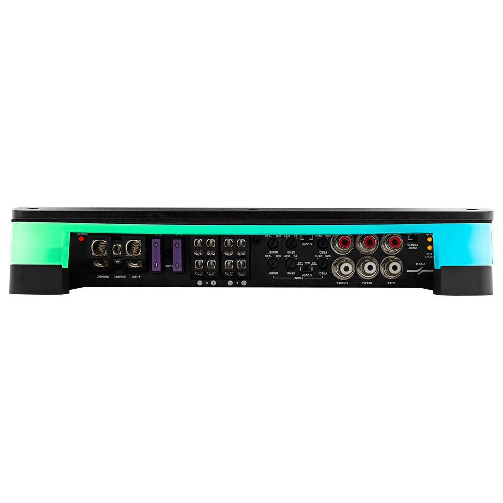 DS18 FX4 Flush Mount Class D 4-channel Amplifier with Acrylic Cover