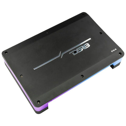 DS18 FX4 Flush Mount Class D 4-channel Amplifier with Acrylic Cover