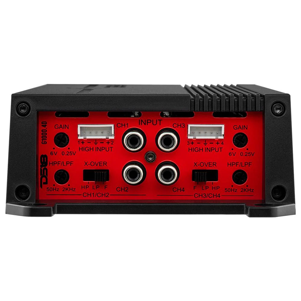 DS18 G1000.4D Class D Full Range 1000W 4-channel Amplifier