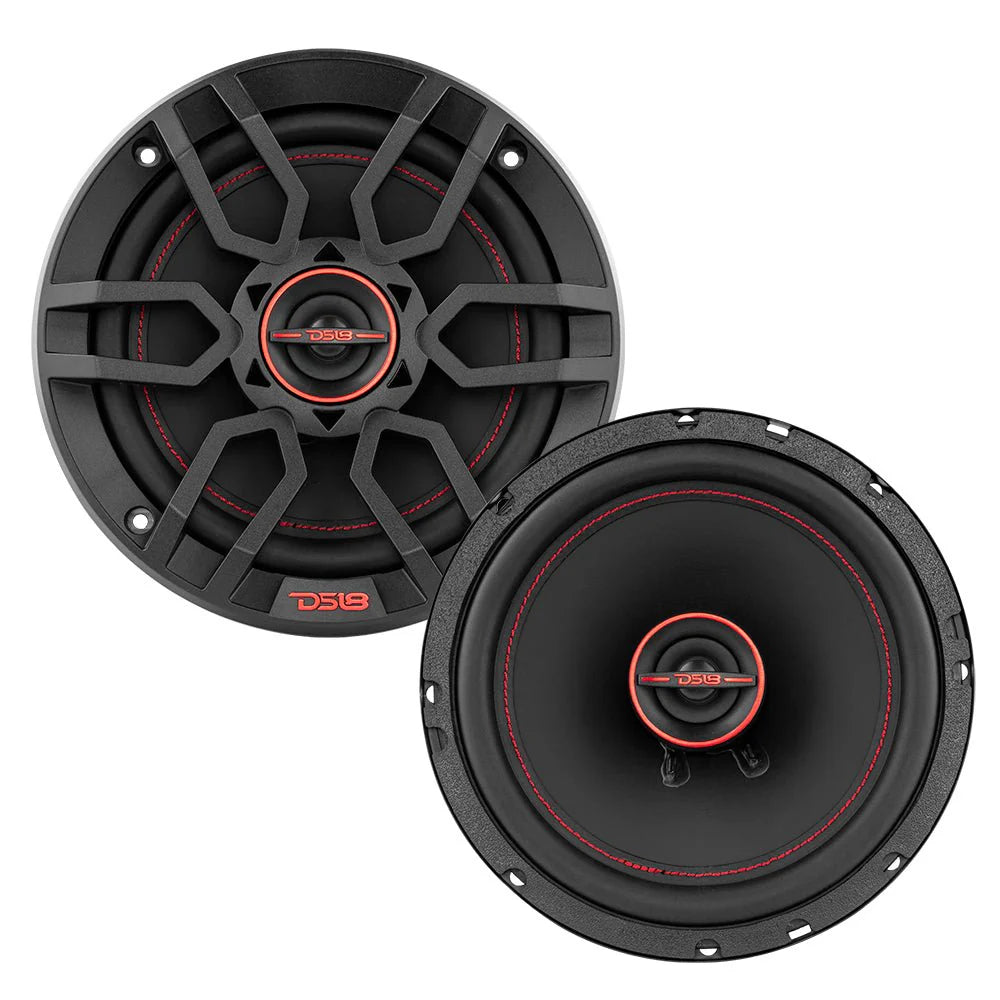 DS18 GEN-X 6.5" 2-Way Coaxial Speakers 50 Watts Rms 4-Ohm