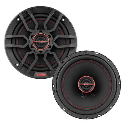 DS18 GEN-X 6.5" 2-Way Coaxial Speakers 50 Watts Rms 4-Ohm