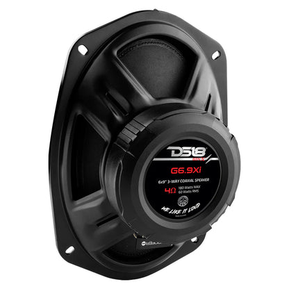 DS18 GEN-X 6x9" 3-Way Coaxial Speakers | 60W RMS 4-Ohm