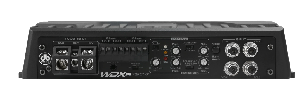 DB Drive WDX-R750.4 4-Channel Amplifier