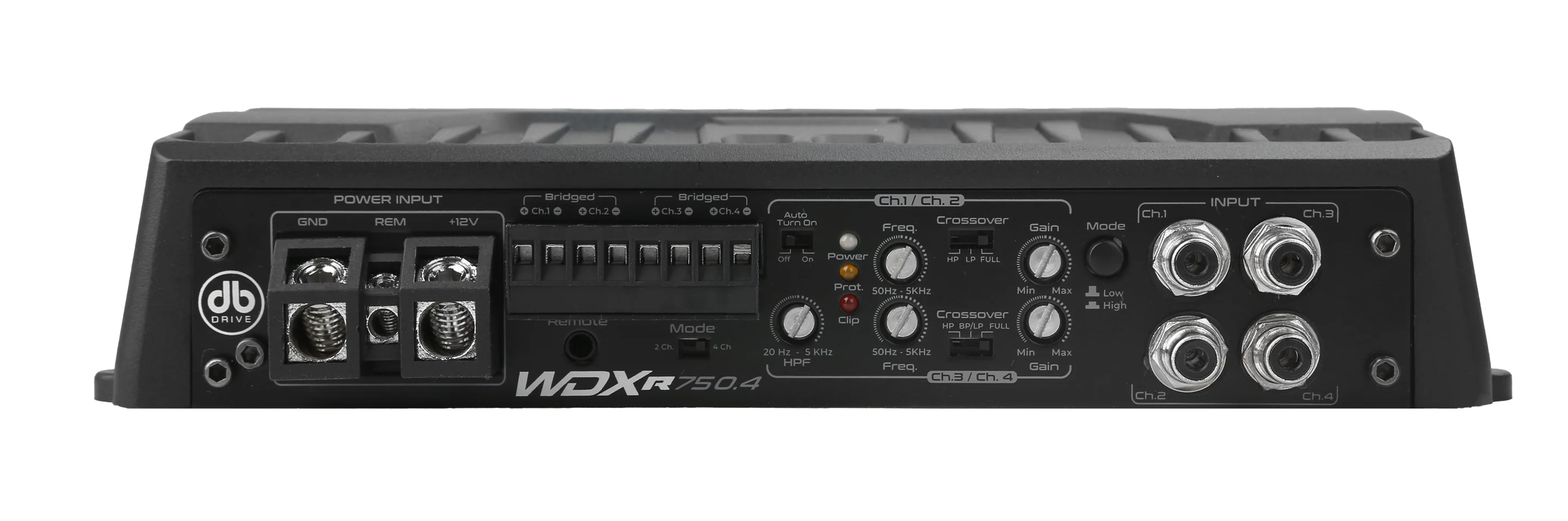 DB Drive WDX-R750.4 4-Channel Amplifier