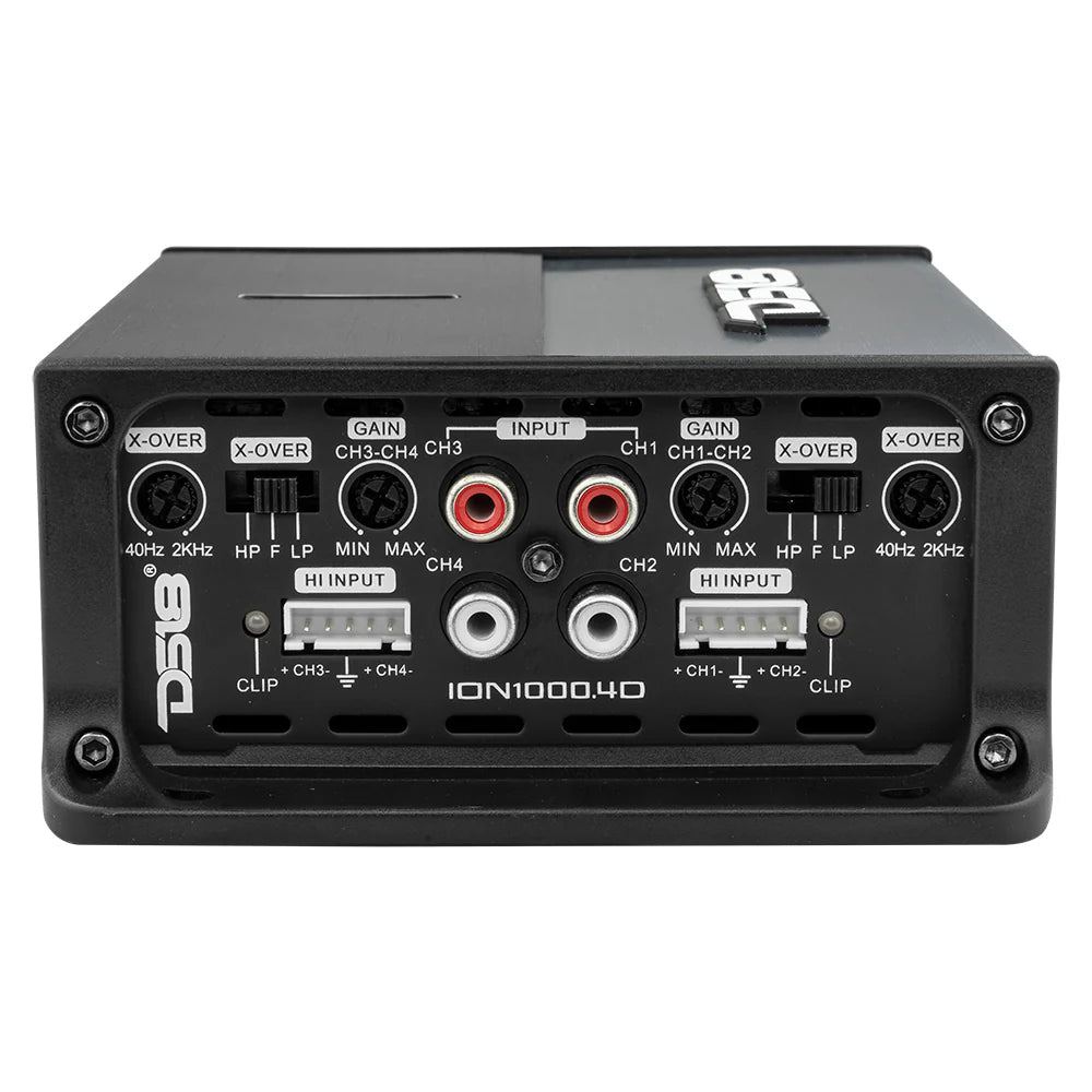 DS18 ION1000.4D 4-Channel Compact Amplifier