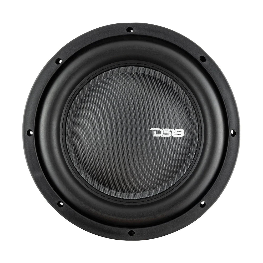 DS18 IXS Shallow-Mount 10" Fiber Glass Subwoofer 600 Watts Rms DVC 2 or 4-Ohm