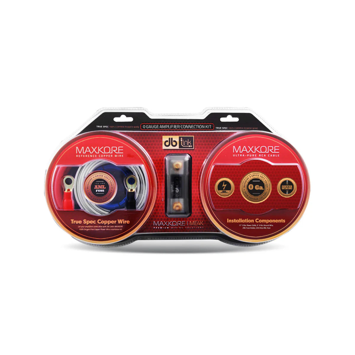 DB Drive Maxkore 0 Ga Amp Kit 100% OFC Copper