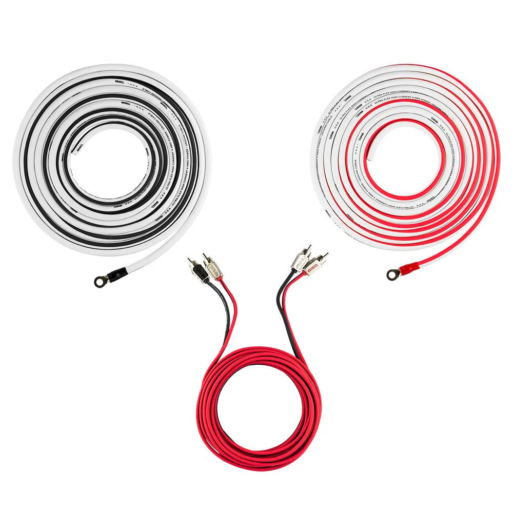 DS18 MOFCKIT4 Marine OFC 4 Gauge Amp Kit