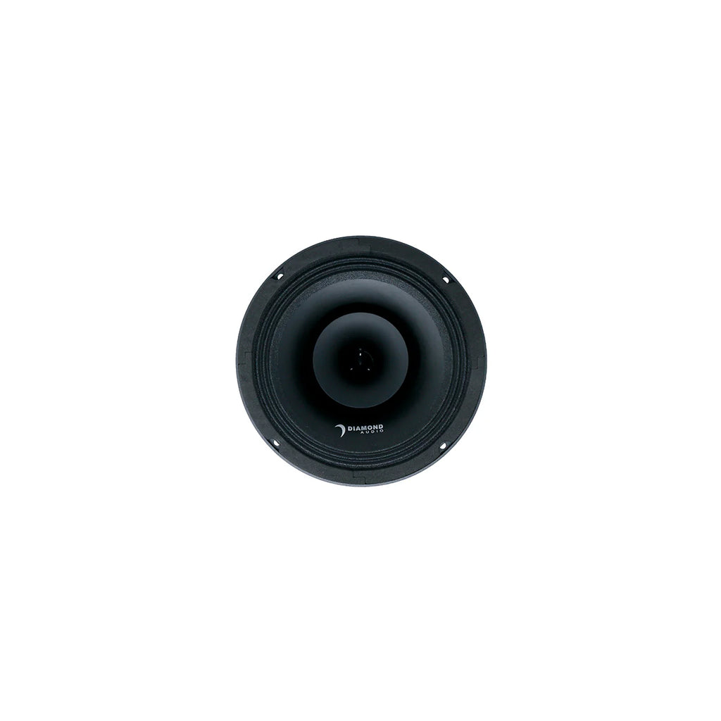 Diamond MP84 8" 2-Way Full-Range Coaxial Speaker w/1" Horn Tweeter (4Ω)
