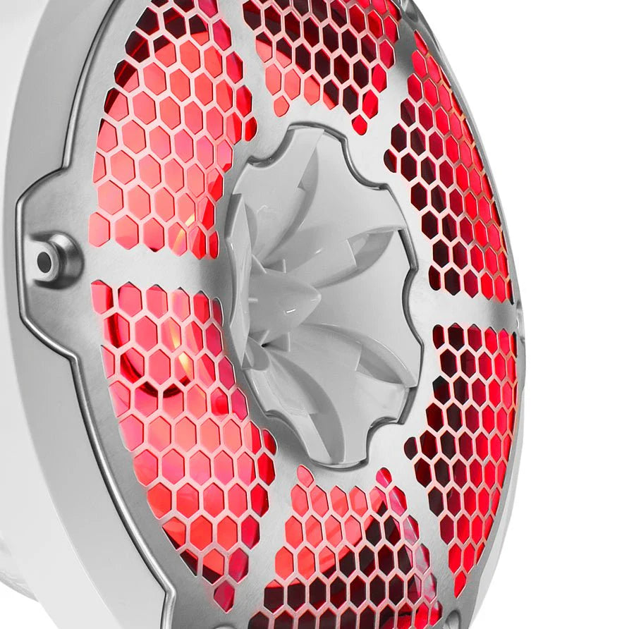 DS18 NXL 10" 2-Way Coaxial Marine Speaker with RGB LED Lights 200 Watts Rms 4-Ohm