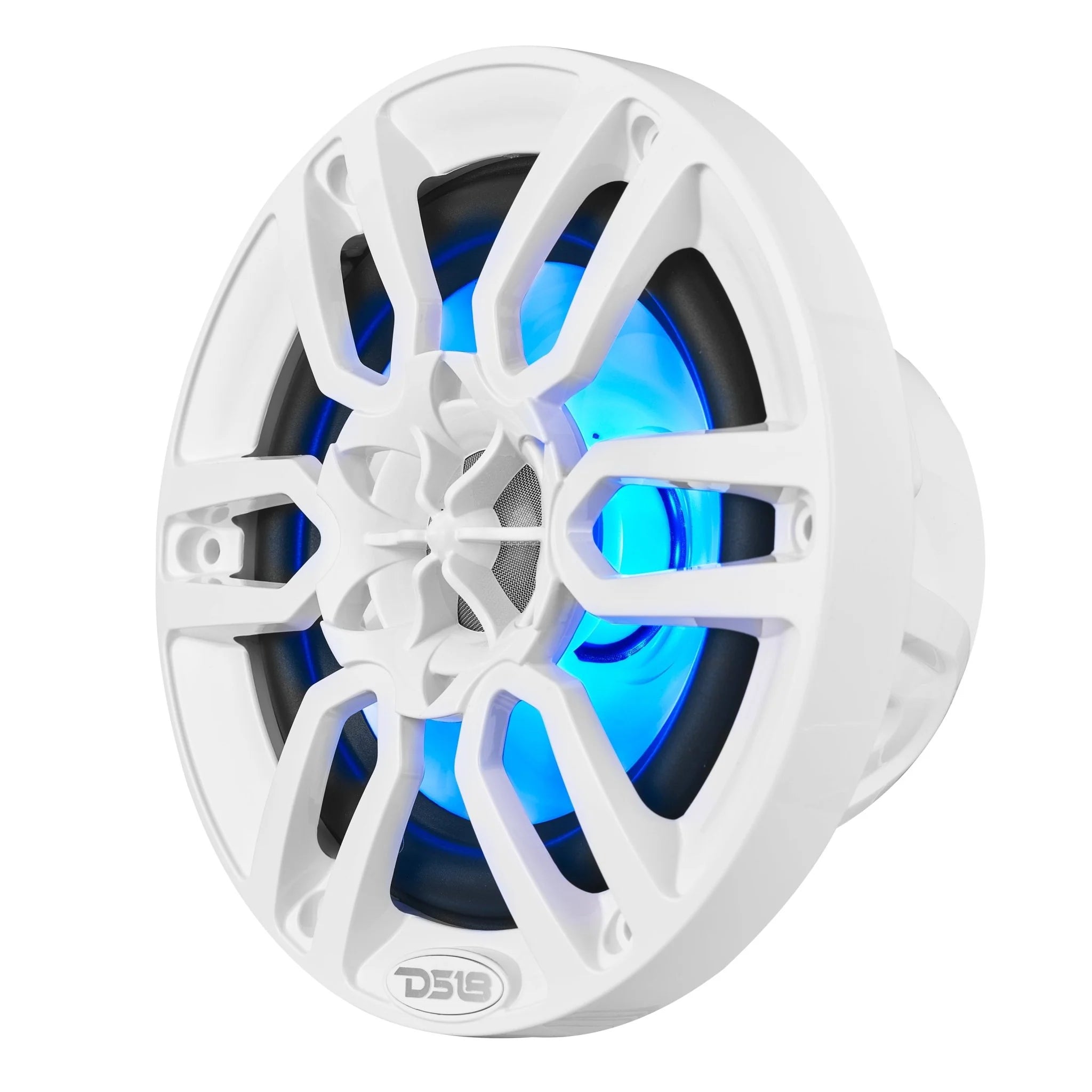 DS18 NXL 6.5" 2-Way Coaxial Marine Speaker with LED RGB Lights | 100W RMS 4-Ohm