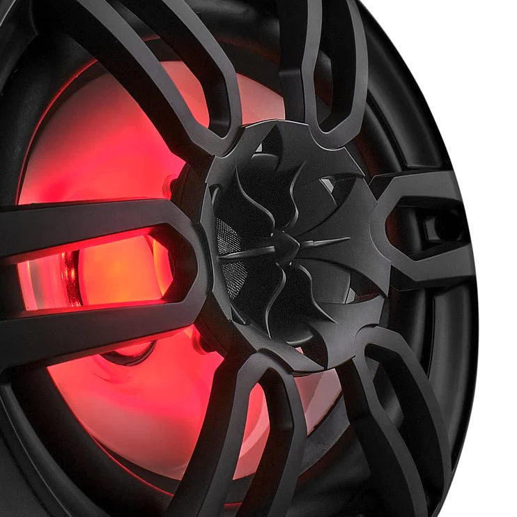 DS18 NXL 6x9" 2-Way Coaxial Marine Speaker with LED RGB Lights | 125W RMS 4-Ohm