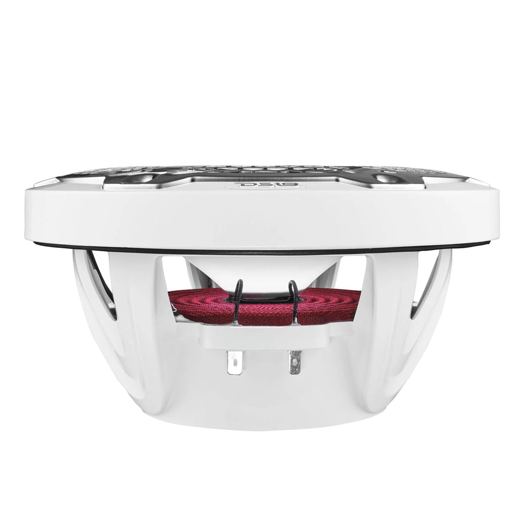 DS18 NXL 8" 2-Way Coaxial Marine Speaker With LED RGB Lights 125 Watts Rms 4-Ohm