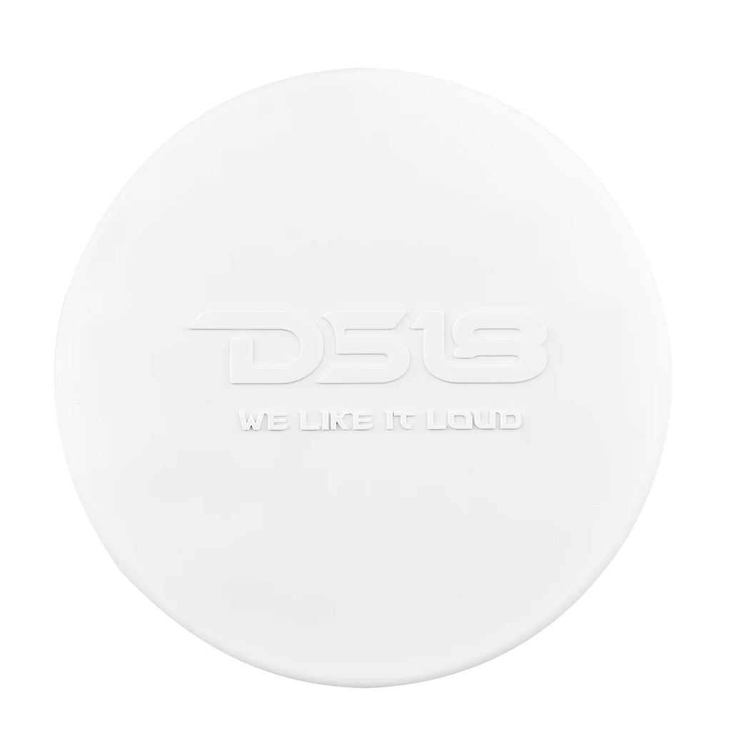 DS18 NXL 6.5" 2-Way Coaxial Marine Speaker with Bullet Tweeter and Digital Led Lights | 150W RMS 4-Ohm