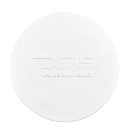 DS18 NXL 6.5" 2-Way Coaxial Marine Speaker with Bullet Tweeter and Digital Led Lights | 150W RMS 4-Ohm