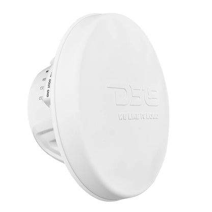 DS18 NXL 6.5" 2-Way Coaxial Marine Speaker with Bullet Tweeter and Digital Led Lights | 150W RMS 4-Ohm