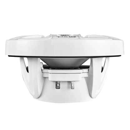 DS18 NXL 6.5" 2-Way Coaxial Marine Speaker with Bullet Tweeter and Digital Led Lights | 150W RMS 4-Ohm