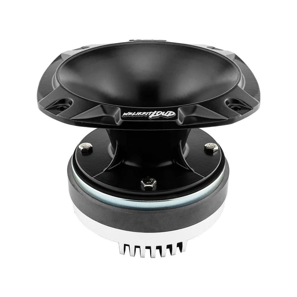 DS18 PRO-DKH1S Short 2" Throat Bolt On Compression Driver 2" Throat Titanium Voice Coil and Horn 640 Watts