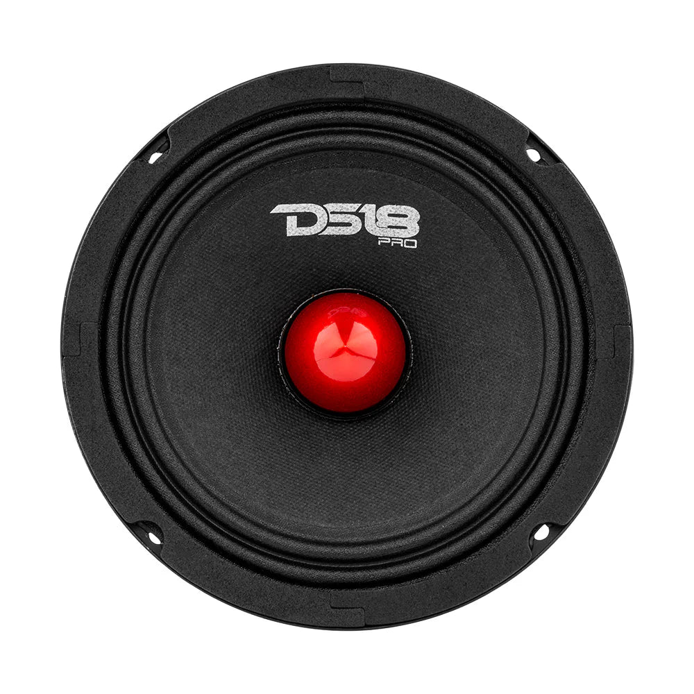 DS18 PRO 6.5" Mid-Range Loudspeaker with Bullet | 140W RMS 4-Ohm