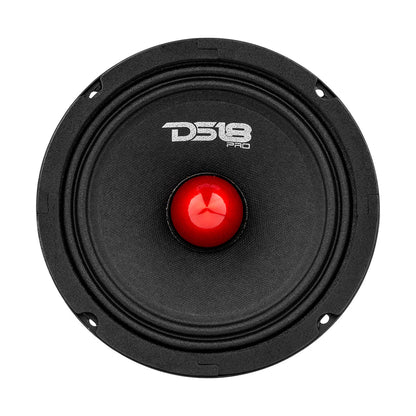 DS18 PRO 6.5" Mid-Range Loudspeaker with Bullet | 140W RMS 4-Ohm