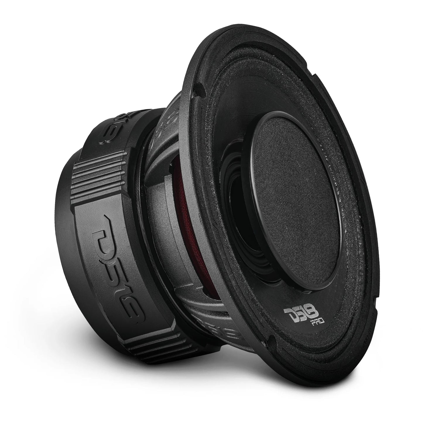 DS18 PRO 6.5" Coaxial Hybrid Mid-Range Water resistant Cone Loudspeaker with Built-in Driver 225 Watts Rms 4-Ohm