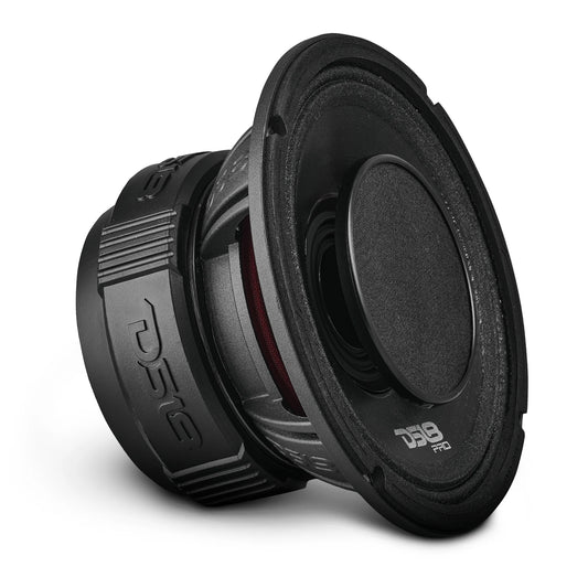 DS18 PRO 6.5" Coaxial Hybrid Mid-Range Water resistant Cone Loudspeaker with Built-in Driver 225 Watts Rms 4-Ohm