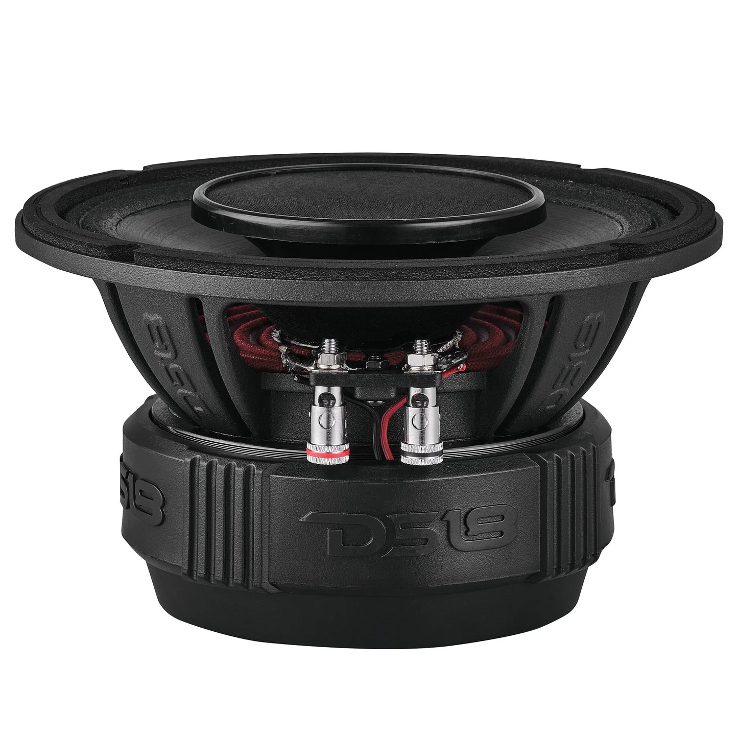 DS18 PRO 6.5" Coaxial Hybrid Mid-Range Water resistant Cone Loudspeaker with Built-in Driver 225 Watts Rms 4-Ohm