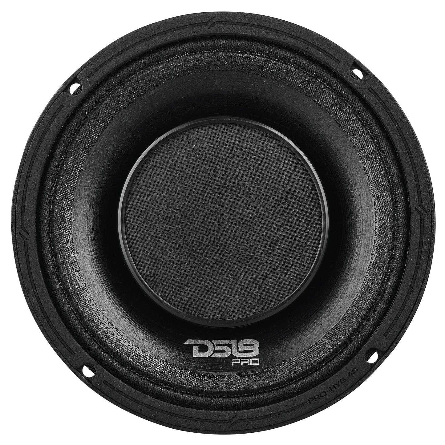 DS18 PRO 6.5" Coaxial Hybrid Mid-Range Water resistant Cone Loudspeaker with Built-in Driver 225 Watts Rms 4-Ohm