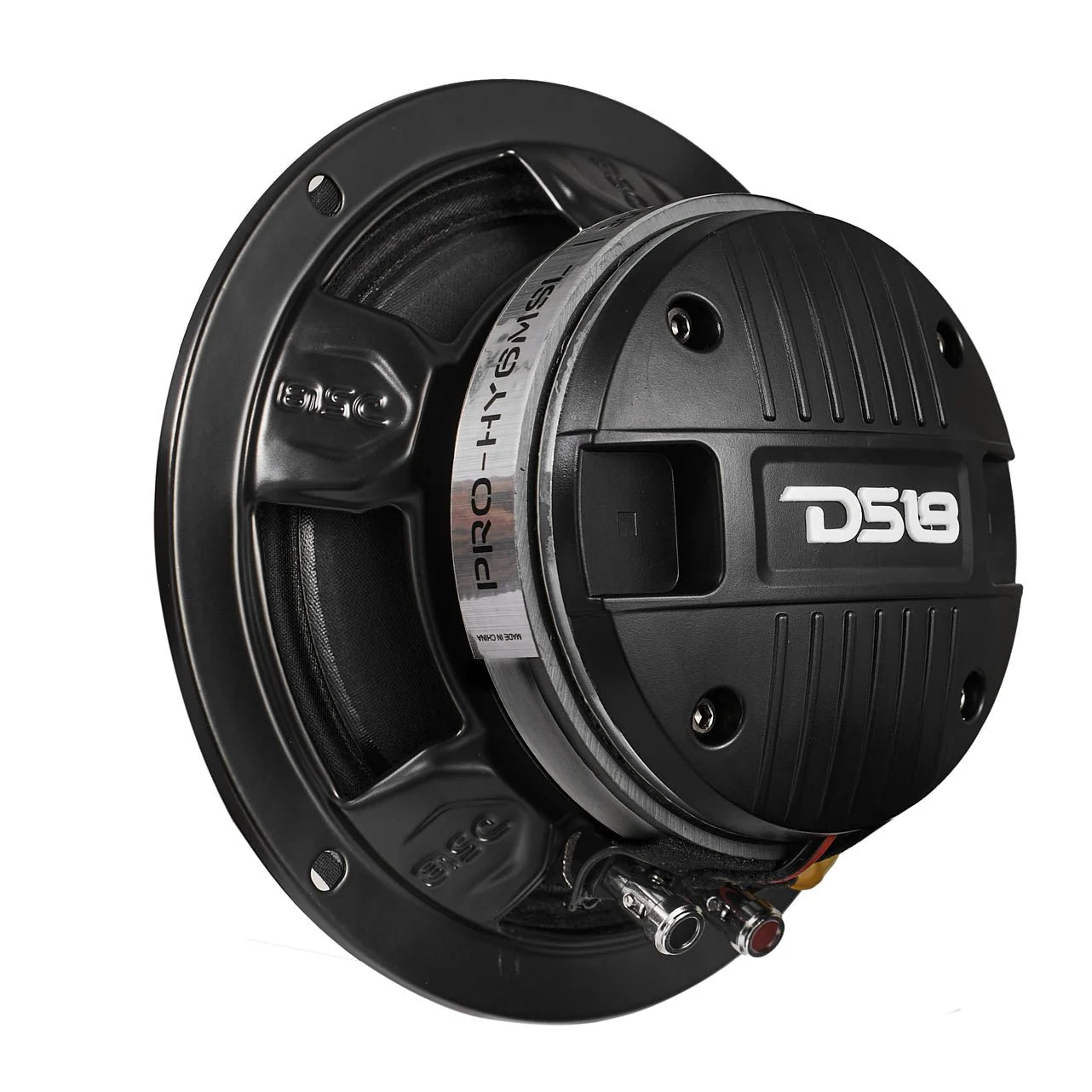 DS18 PRO 6.5" Shallow Coaxial Hybrid Mid-Range Loudspeaker with Built-in Driver | 150W RMS 8-Ohm
