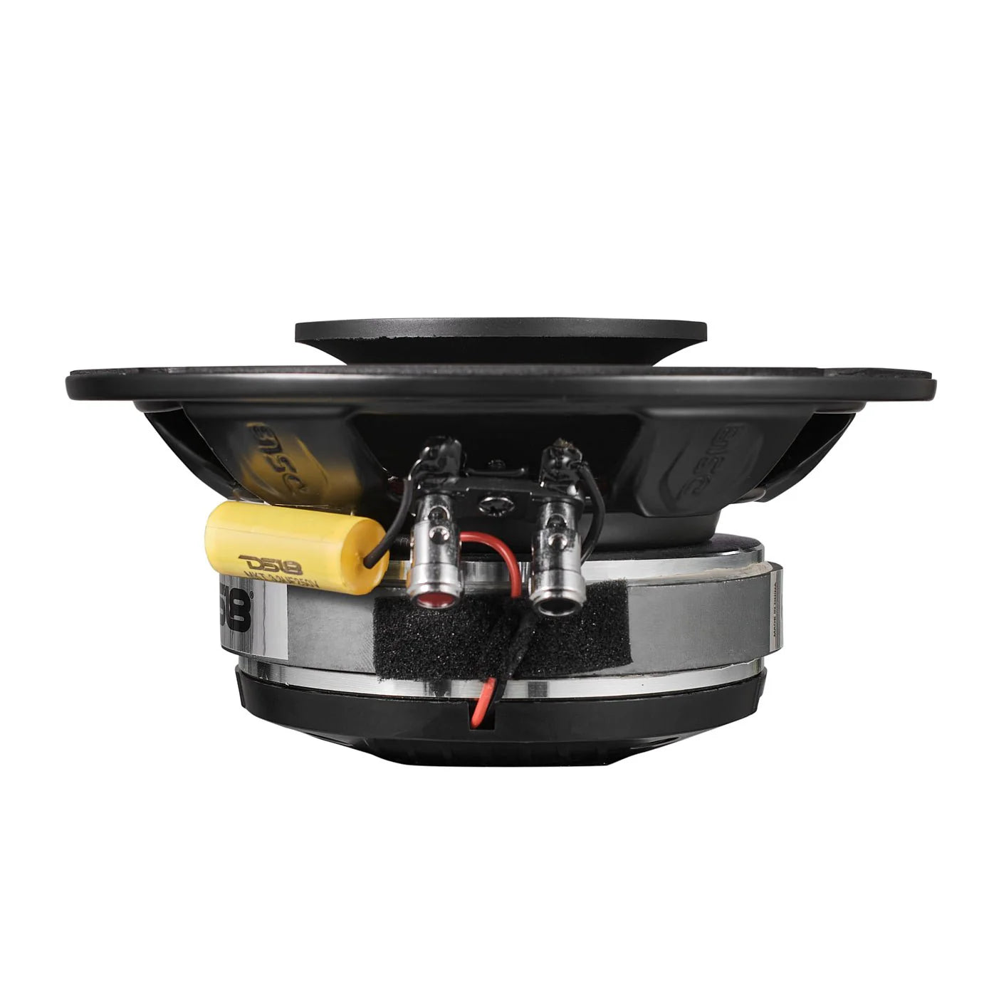 DS18 PRO 6.5" Shallow Coaxial Hybrid Mid-Range Loudspeaker with Built-in Driver | 150W RMS 8-Ohm