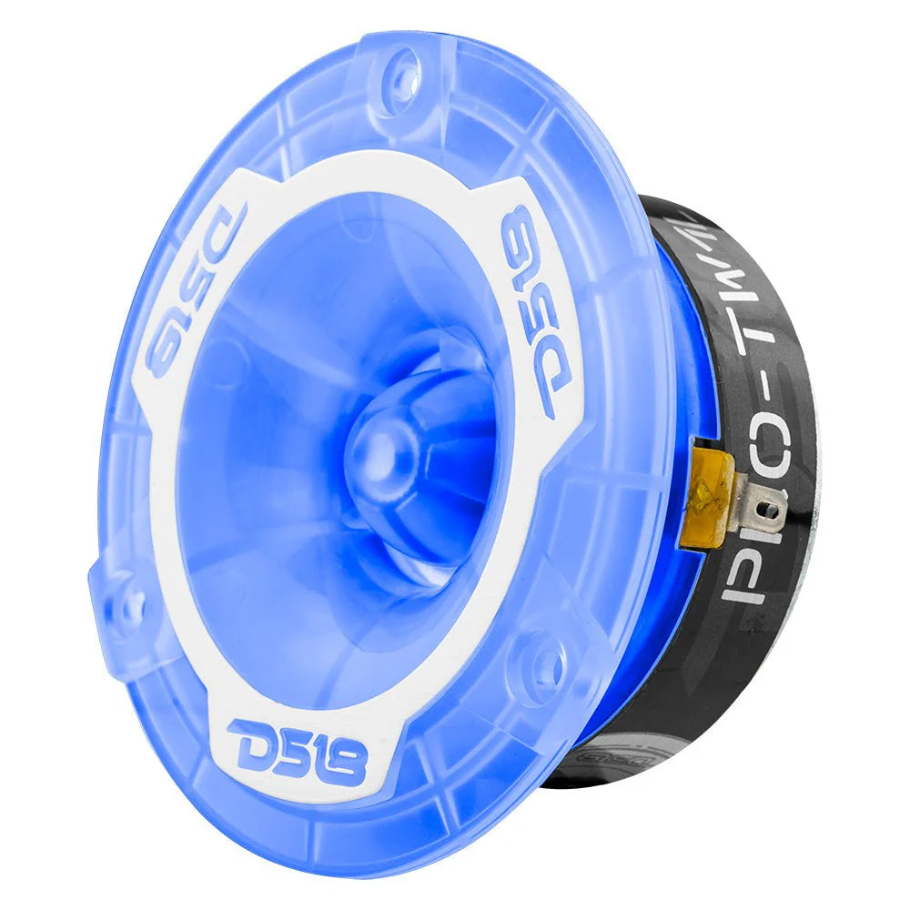 DS18 3.8" Super Bullet Tweeter with 1" Aluminum Voice Coil with RGB LED Lights
