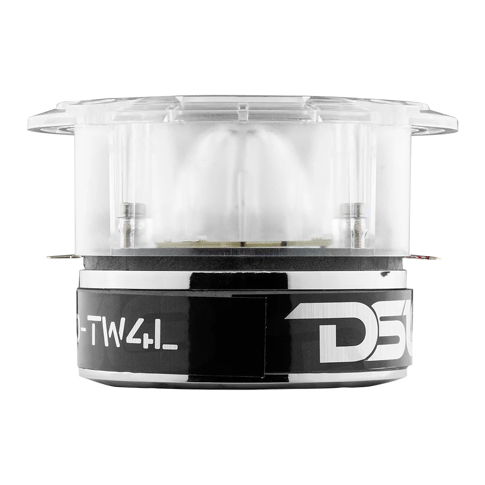 DS18 4.5" Super Bullet Tweeter 280 Watts 1.75" Titanium 4-Ohm Vc with RGB LED Lights