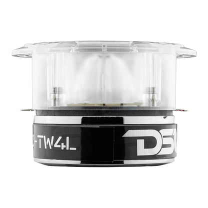 DS18 4.5" Super Bullet Tweeter 280 Watts 1.75" Titanium 4-Ohm Vc with RGB LED Lights