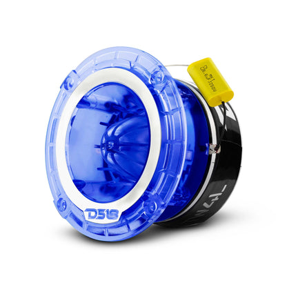 DS18 4.5" Super Bullet Tweeter 280 Watts 1.75" Titanium 4-Ohm Vc with RGB LED Lights