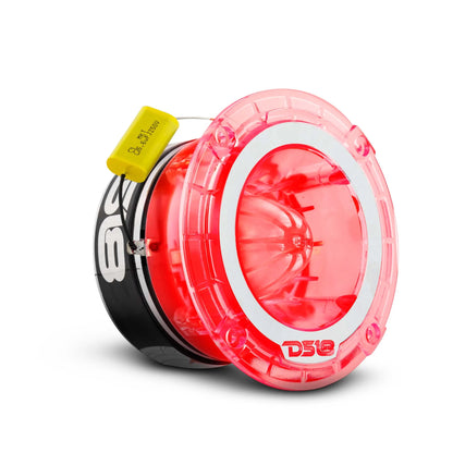 DS18 4.5" Super Bullet Tweeter 280 Watts 1.75" Titanium 4-Ohm Vc with RGB LED Lights