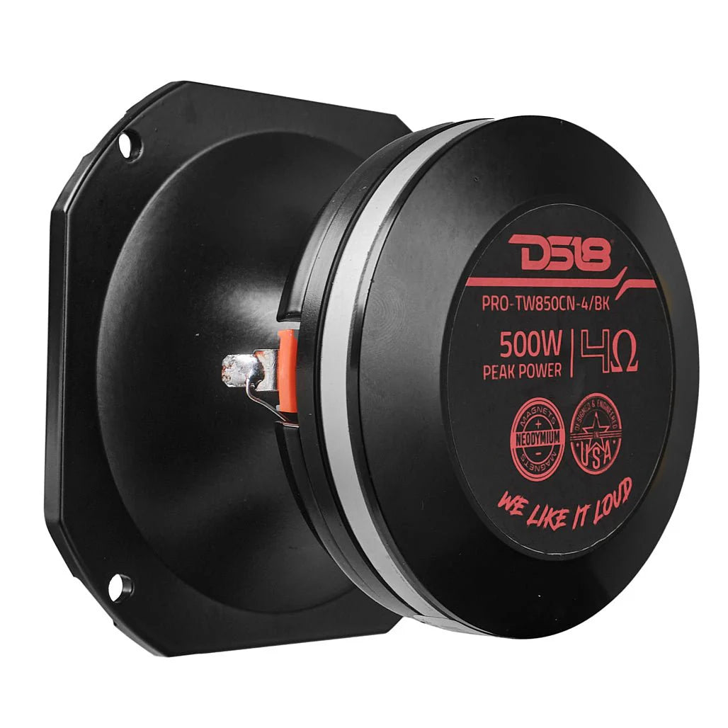 DS18 4" High Compression Tweeter | Neodymium Magnet | 4-Ohm