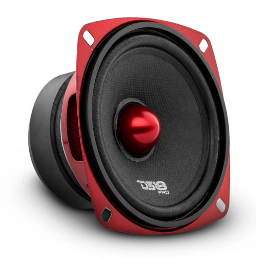 DS18 PRO-X 4" Mid-Range Loudspeaker with Bullet | 100W RMS 4-Ohm