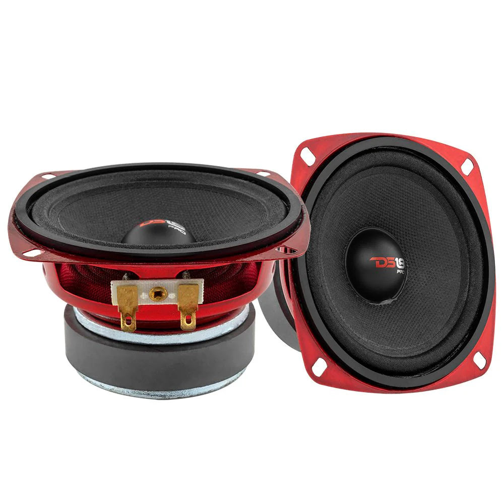 DS18 PRO-X 4" Mid-Range Loudspeaker 100 Watts Rms 8-Ohm