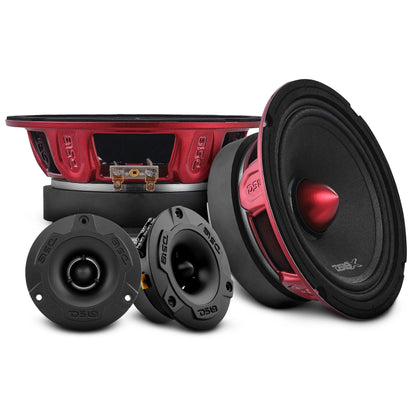 DS18 Pair of PRO-X6.4BM and a Pair Of PRO-TW1X/BK Package