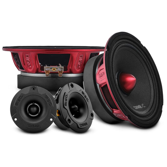 DS18 Pair of PRO-X6.4BM and a Pair Of PRO-TW1X/BK Package