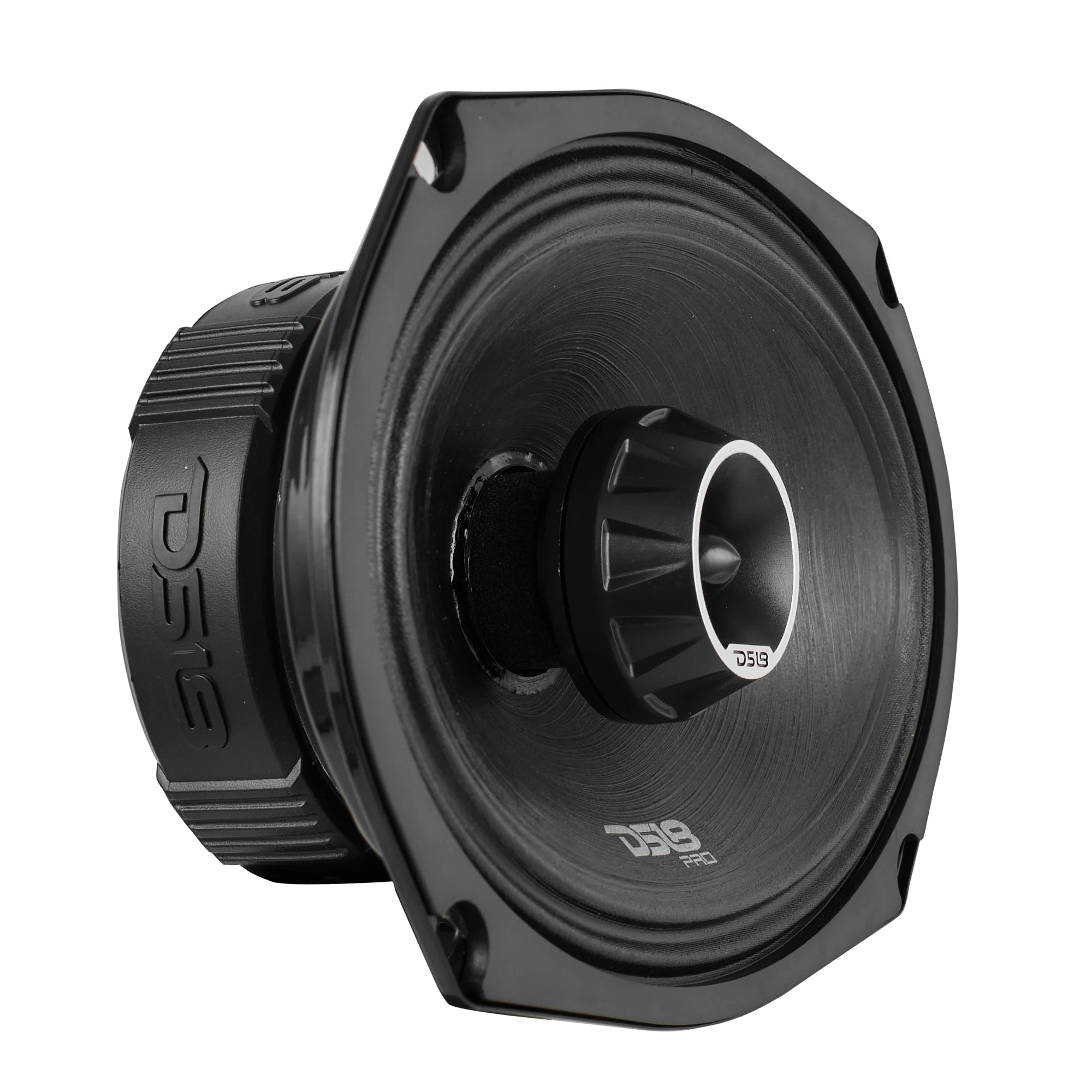 DS18 PRO-ZT 6x9" Coaxial Mid-Range Loudspeaker with Water-Resistant Cone Built-in Bullet Tweeter and Grill | 275W RMS 4-Ohm