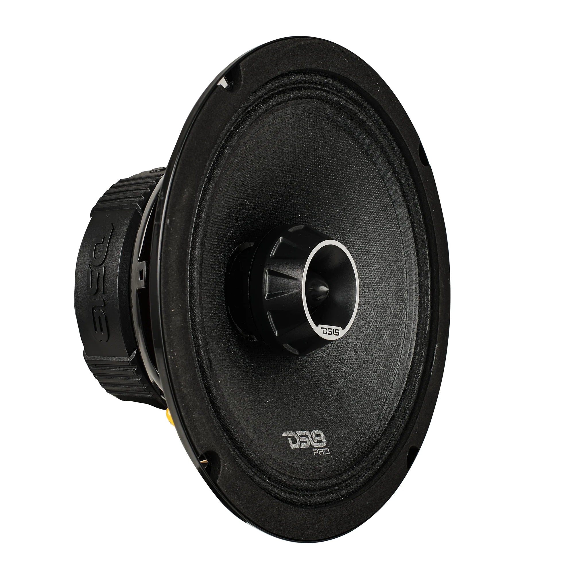 DS18 PRO-ZT 8" Coaxial Mid-Range Loudspeaker with Water-Resistant Cone Built-in Bullet Tweeter and Grill | 275W RMS 4-Ohm